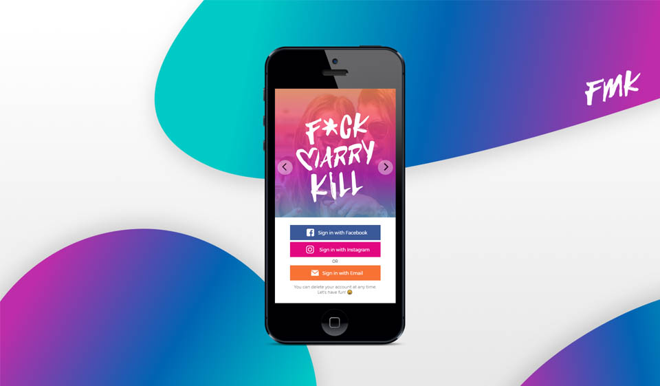Picture of Fuck Marry Kill dating app - review of an incredible website